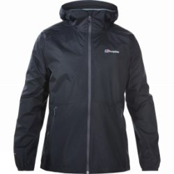 Berghaus Mens Deluge Light Jacket Black/Black